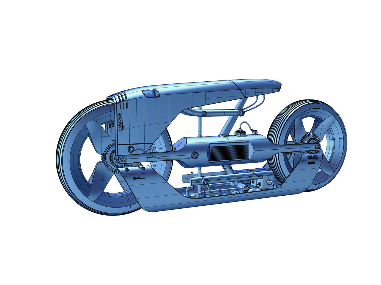 未来概念摩托车