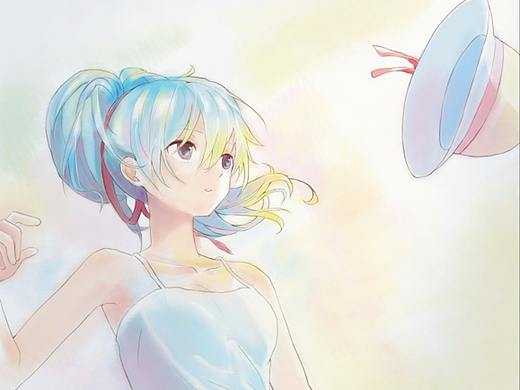 水彩风女孩插画（个人主页-ZMjU2Mjg3Njg=） - 概念设定 - 站酷设计师粤子原创素材 - 站酷ZCOOL