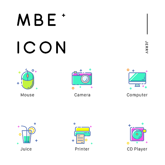 MBE风格icon练习（其实是瞎搞）（图ZMTE0MzMwMTc2） - 图标 - 站酷设计师HI_粗人原创素材 - 站酷ZCOOL