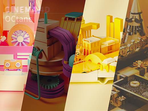 近一个星期三维场景汇总（个人主页-ZMzk0MDk2MjQ=） - 场景 - 站酷设计师sin羊原创素材 - 站酷ZCOOL