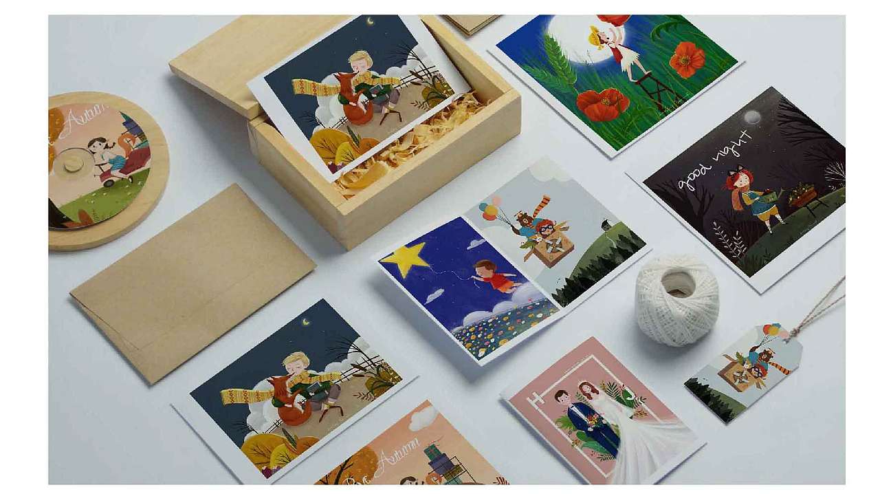 治愈系列作品（图ZMjI1Njg1OTM2） - 儿童插画 - 站酷设计师晴天Qin原创素材 - 站酷ZCOOL