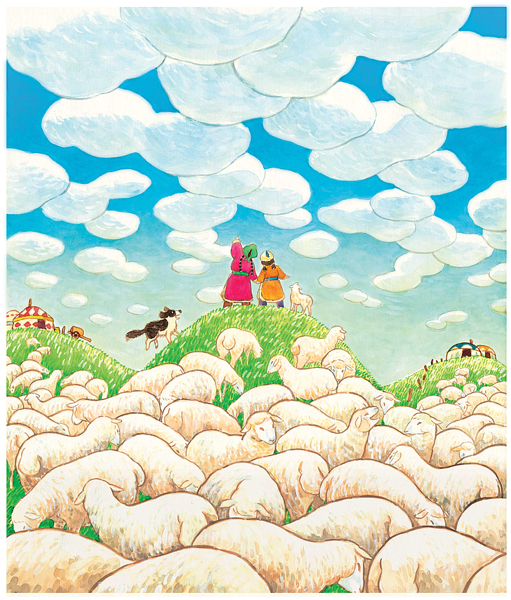 各民族地域的小朋友六一节日快乐~~~！！（图ZMjkwMjAzMTI=） - 绘本 - 站酷设计师景绍宗原创素材 - 站酷ZCOOL