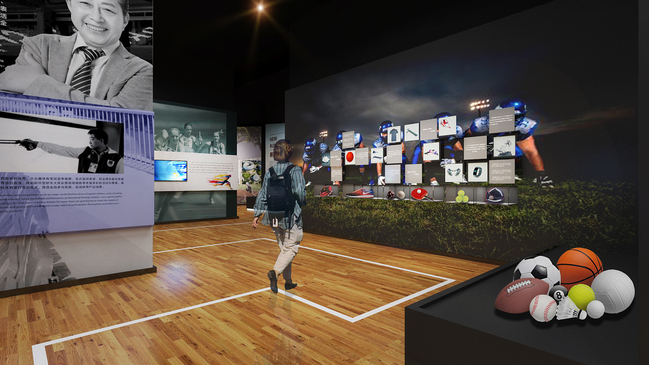 某市体育博物馆(现代篇)