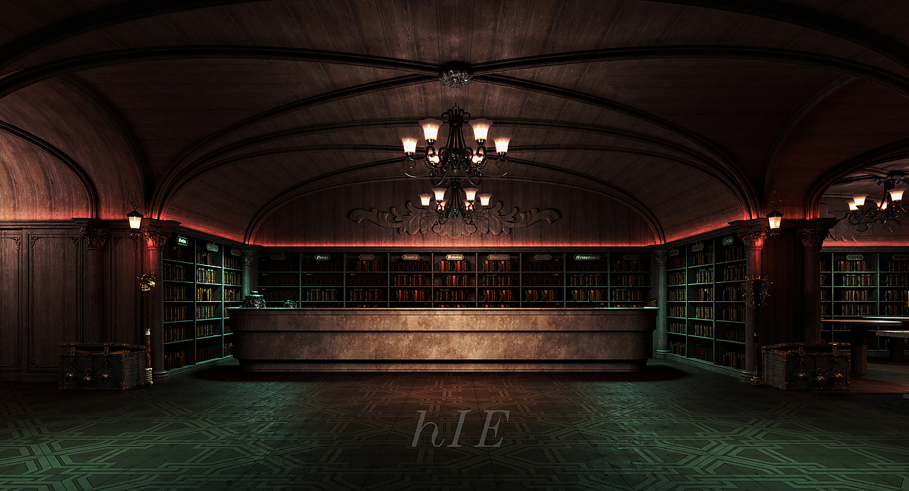 原创作品空间商业空间设计商业会所密室逃脱剧本杀恐怖装修冒险设计