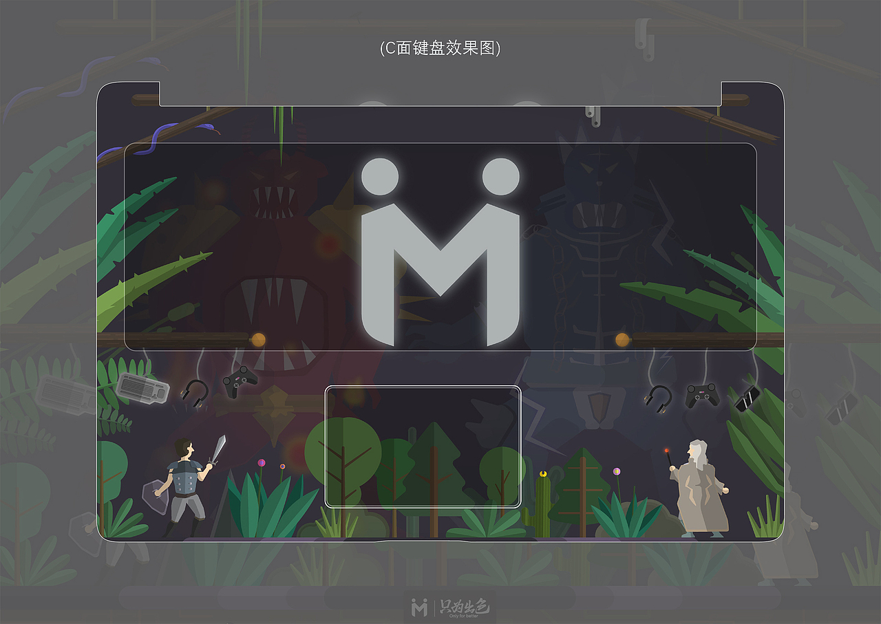 麦本本的战争（图ZMTE4NTI3NTE2） - 图案 - 站酷设计师蓝小狗原创素材 - 站酷ZCOOL