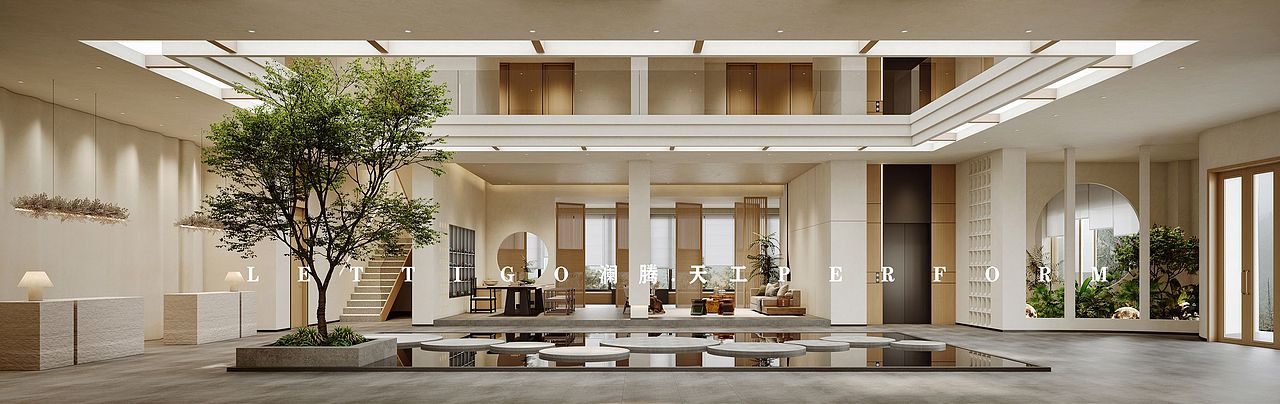 新中式酒店,清宁澄净,气韵东方