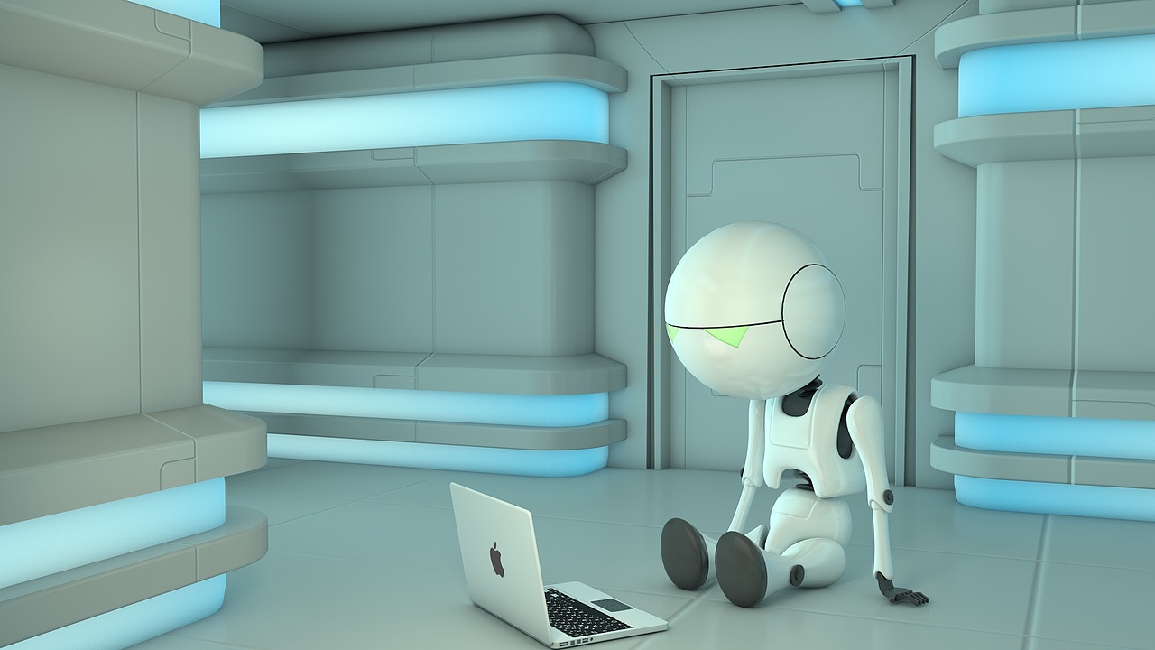 c4d机器人场景建模