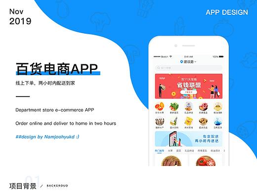 生鲜 电商 百货 | APP界面设计