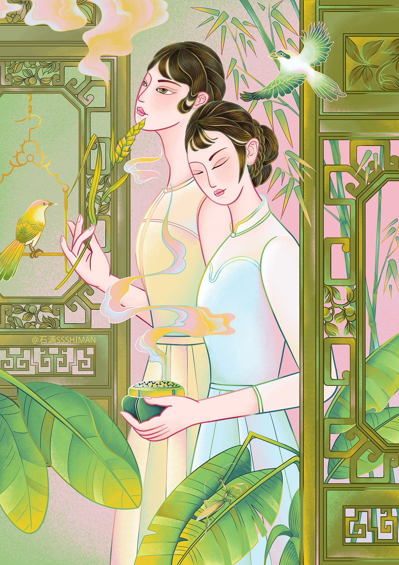 今日芒種——亦稼亦穡（圖ZMjU3MDM3MDI0） - 創(chuàng)作習(xí)作 - 站酷設(shè)計師石滿Ssshiman原創(chuàng)素材 - 站酷ZCOOL