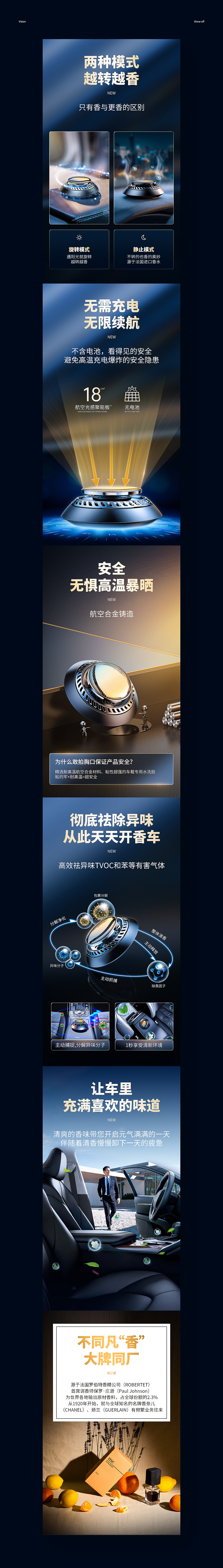 车载香薰视觉升级（图ZMjczMzI1MzU2） - 电商 - 站酷设计师从此喝奶茶不用嘴原创素材 - 站酷ZCOOL