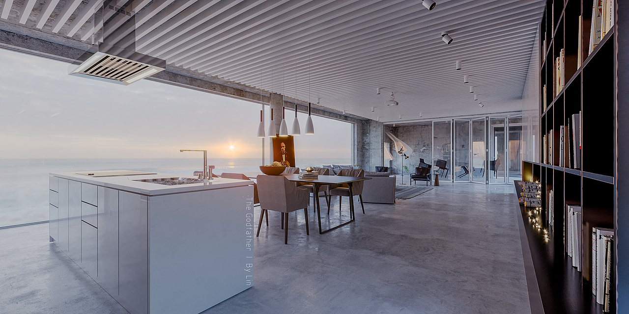 House by the sea 丨 海边的房子（图ZMTc3NjUxNzE2） - 家装设计 - 站酷设计师Chris_Lin原创素材 - 站酷ZCOOL