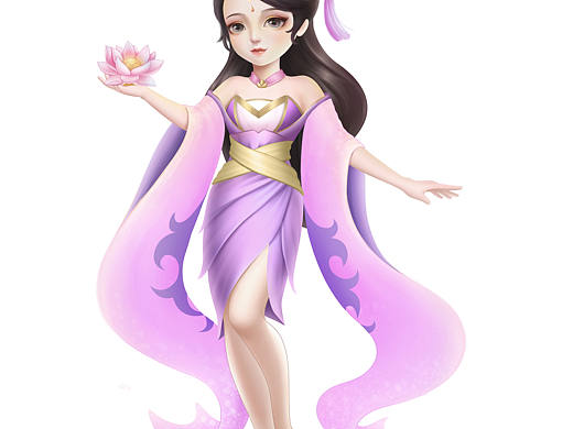 貂蟬（個人主頁-ZNTU4OTI2MjQ=） - 游戲原畫 - 站酷設(shè)計師Aomer云醬原創(chuàng)素材 - 站酷ZCOOL