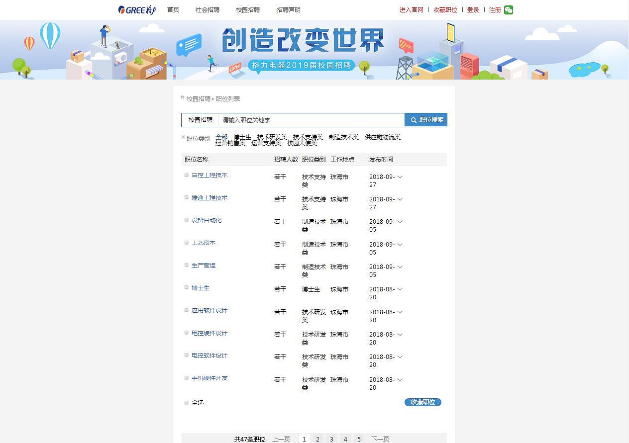 2019校园招聘KV设计 - 落地