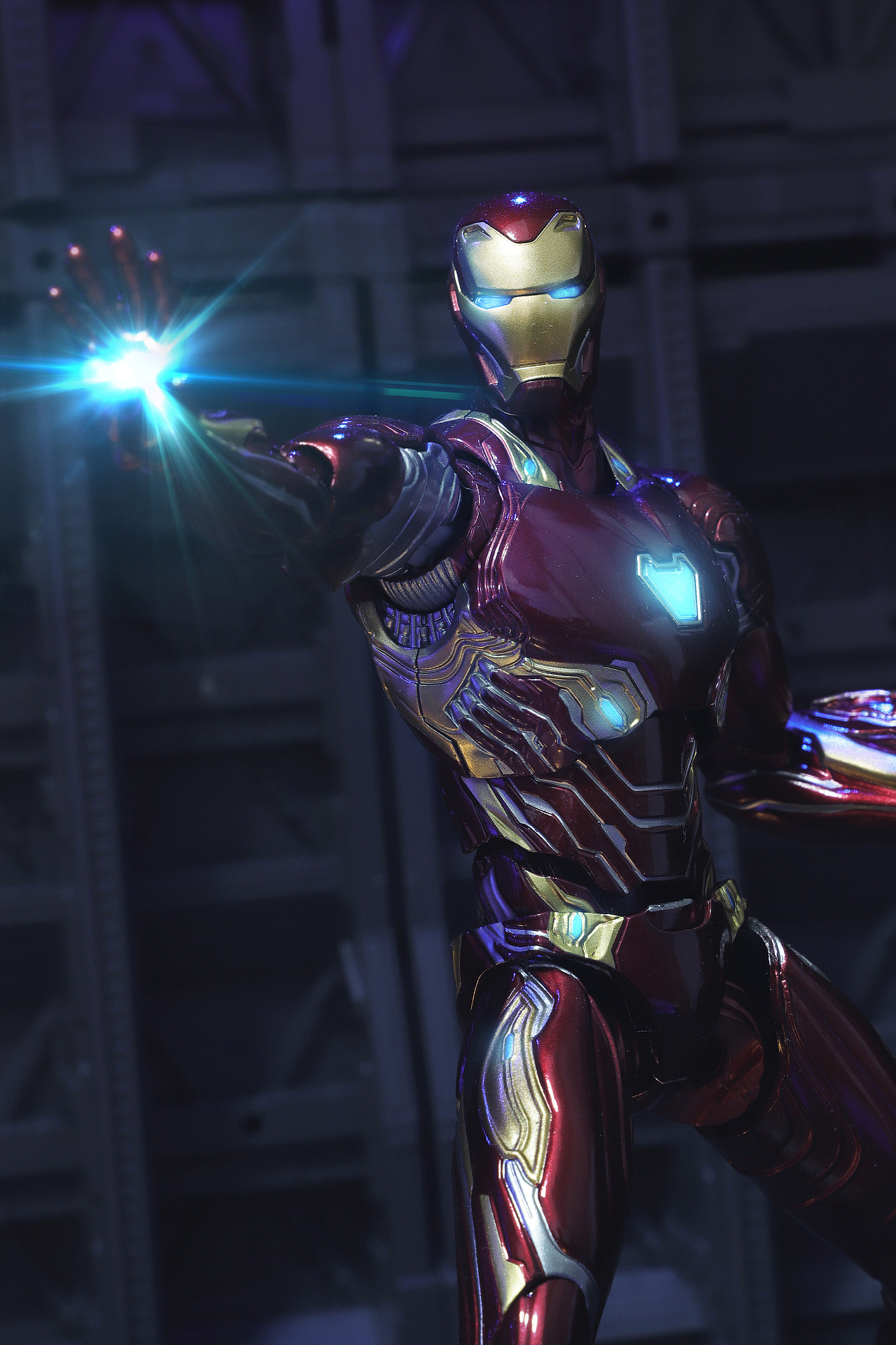 模型拍摄-钢铁侠mk50