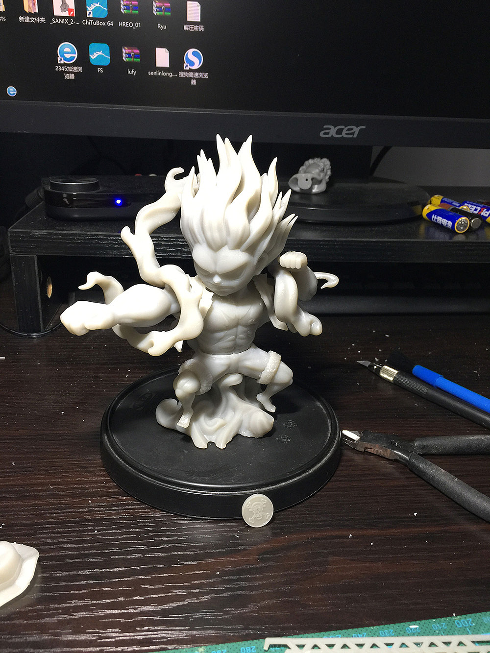 动漫周边-Q版路飞大蛇制作分享（图ZMTU3NjgyNDA0） - 动画/影视 - 站酷设计师RX食梦者原创素材 - 站酷ZCOOL