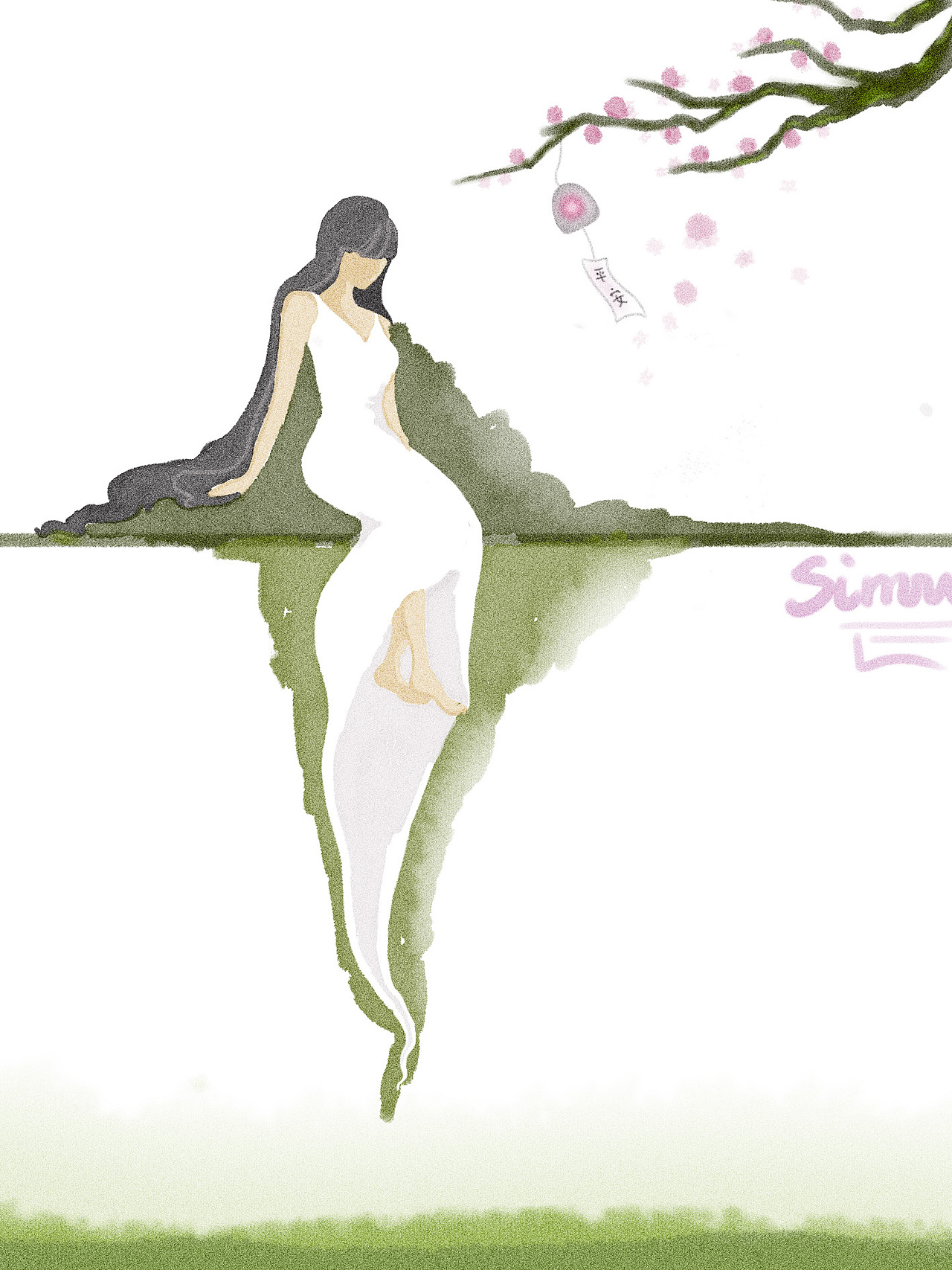 豆荚花（图ZMjY3MTEwMjQw） - 艺术插画 - 站酷设计师谢大大Simon原创素材 - 站酷ZCOOL