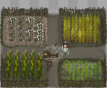 古风像素建筑设计