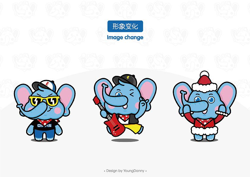 爱华仕箱包吉祥物及箱包设计