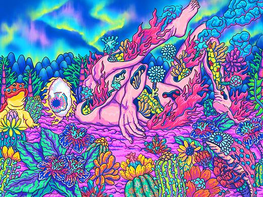 【個(gè)人插畫】進(jìn)化論(二)（個(gè)人主頁-ZNTAyNjA2NTI=） - 創(chuàng)作習(xí)作 - 站酷設(shè)計(jì)師一罡原創(chuàng)素材 - 站酷ZCOOL