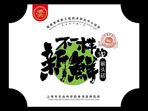 猴头菇鲜品包装设计