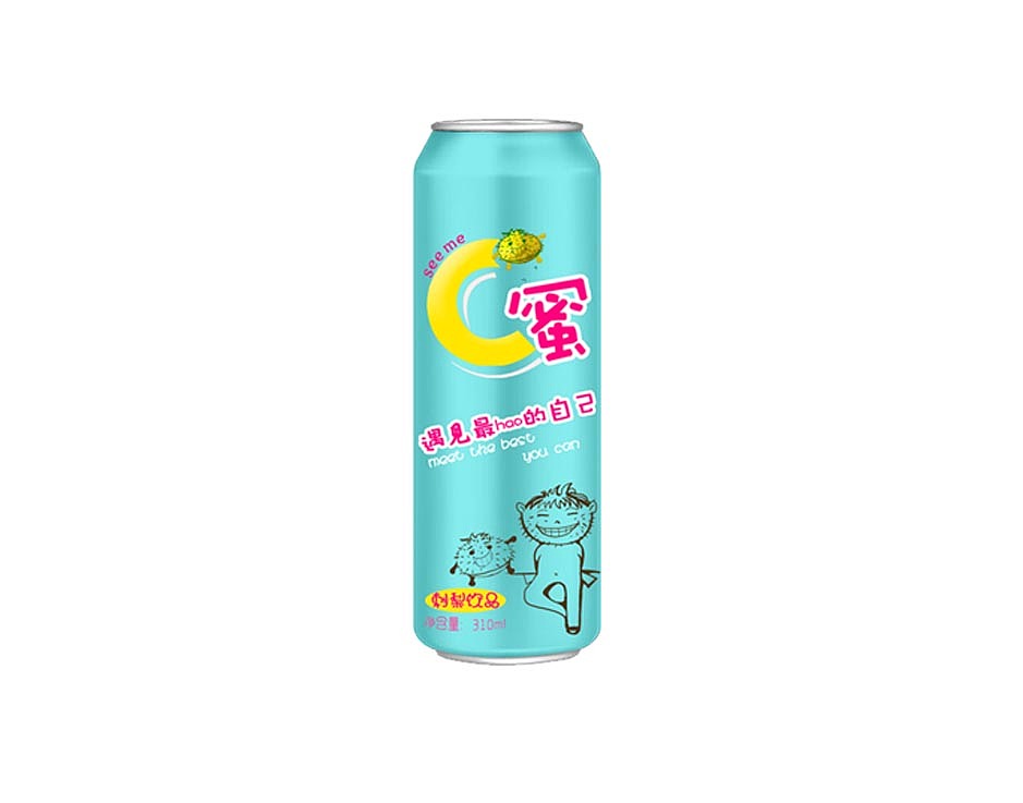 c蜜刺梨饮料包装设计
