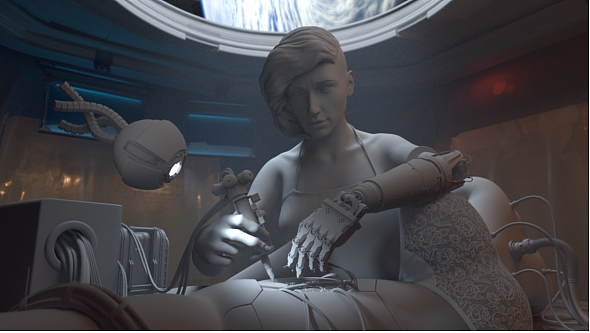 科幻风作品《Repair》