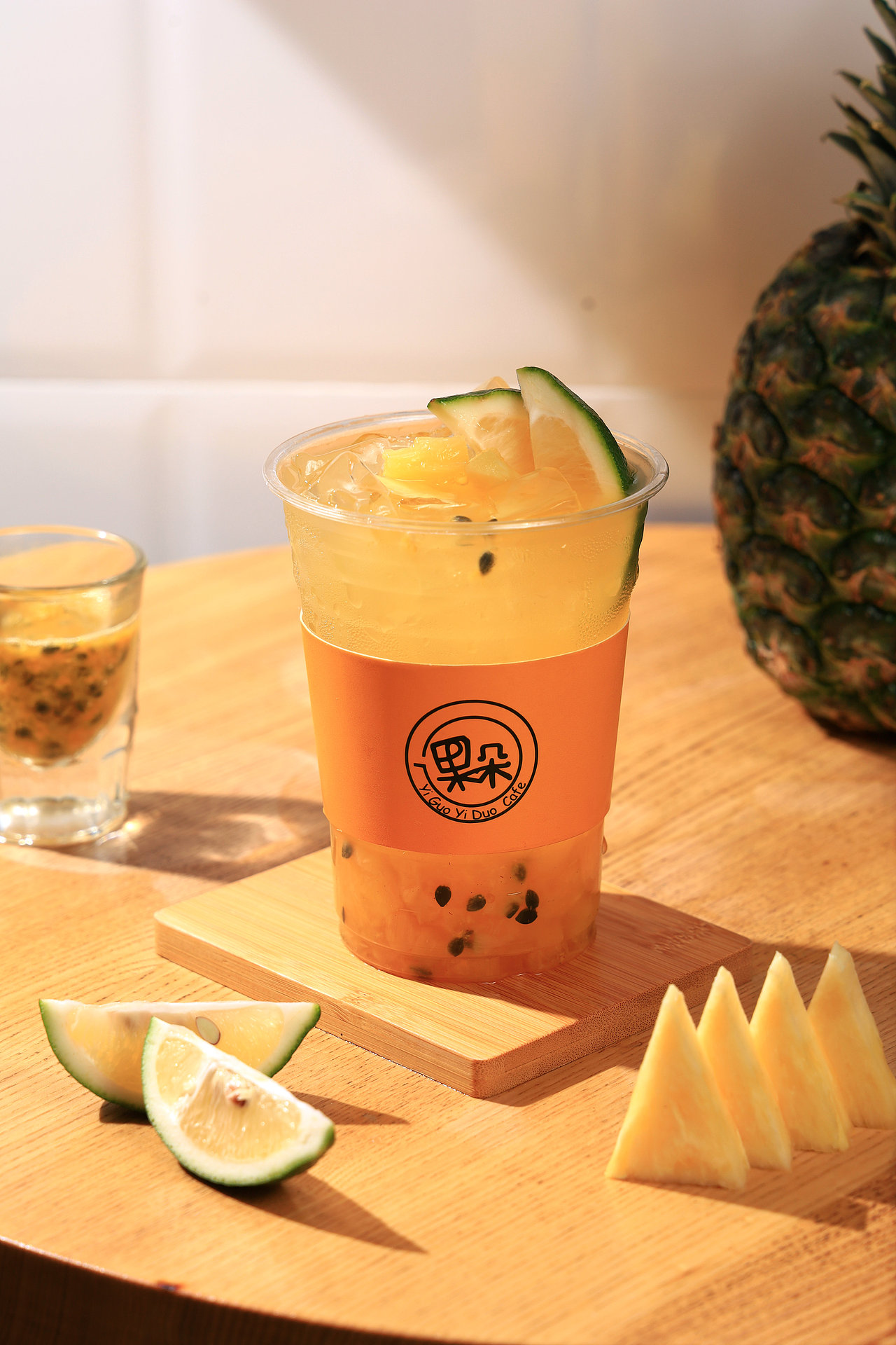 果朵咖啡店饮品拍摄