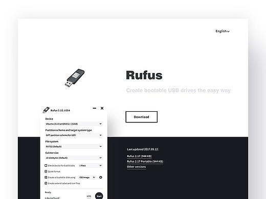 Rufus 官网重设计（个人主页-ZMjQxNDk3Njg=） - 其他网页 - 站酷设计师xincreate原创素材 - 站酷ZCOOL