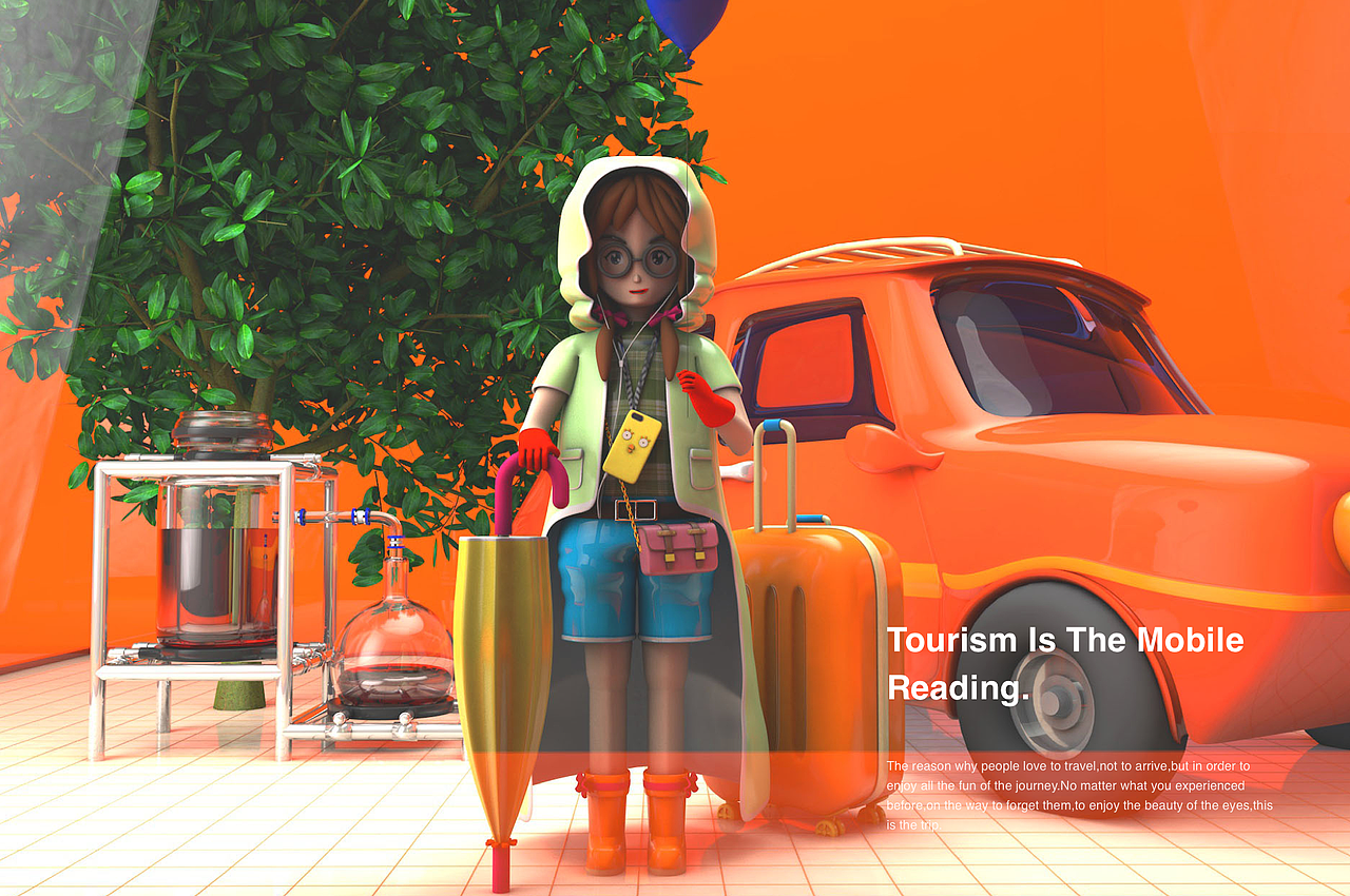 那些与C4D有关的的日子（图ZMTQzNzI0OTEy） - 其他三维 - 站酷设计师小朋友paier原创素材 - 站酷ZCOOL