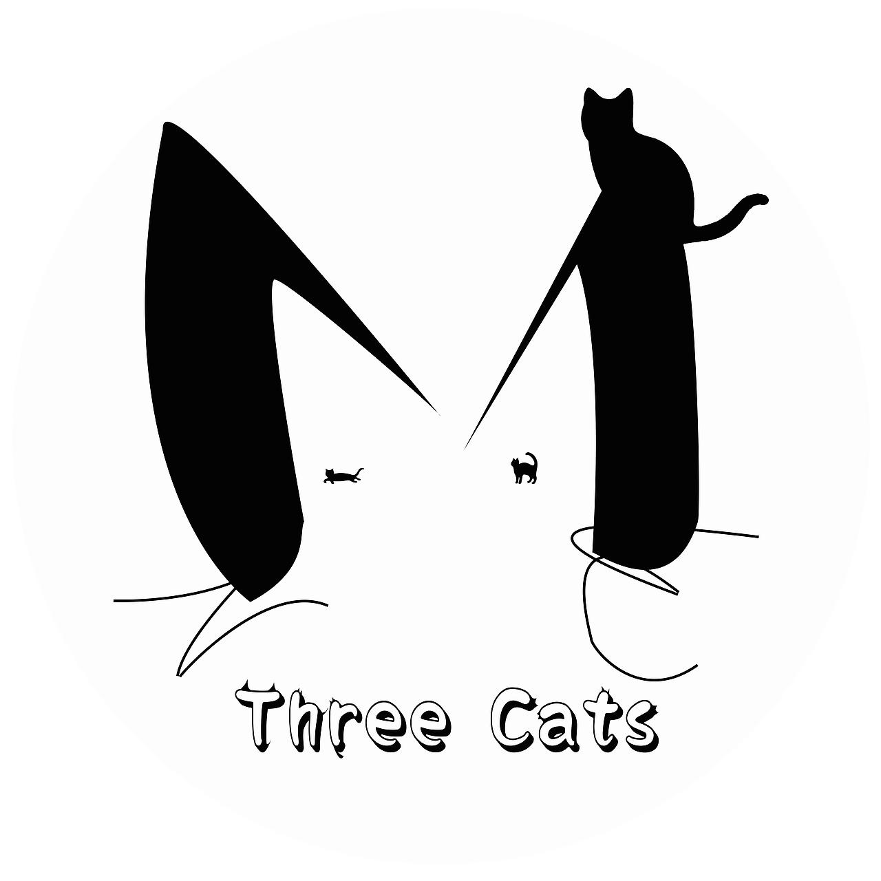 叁只猫品牌设计logo