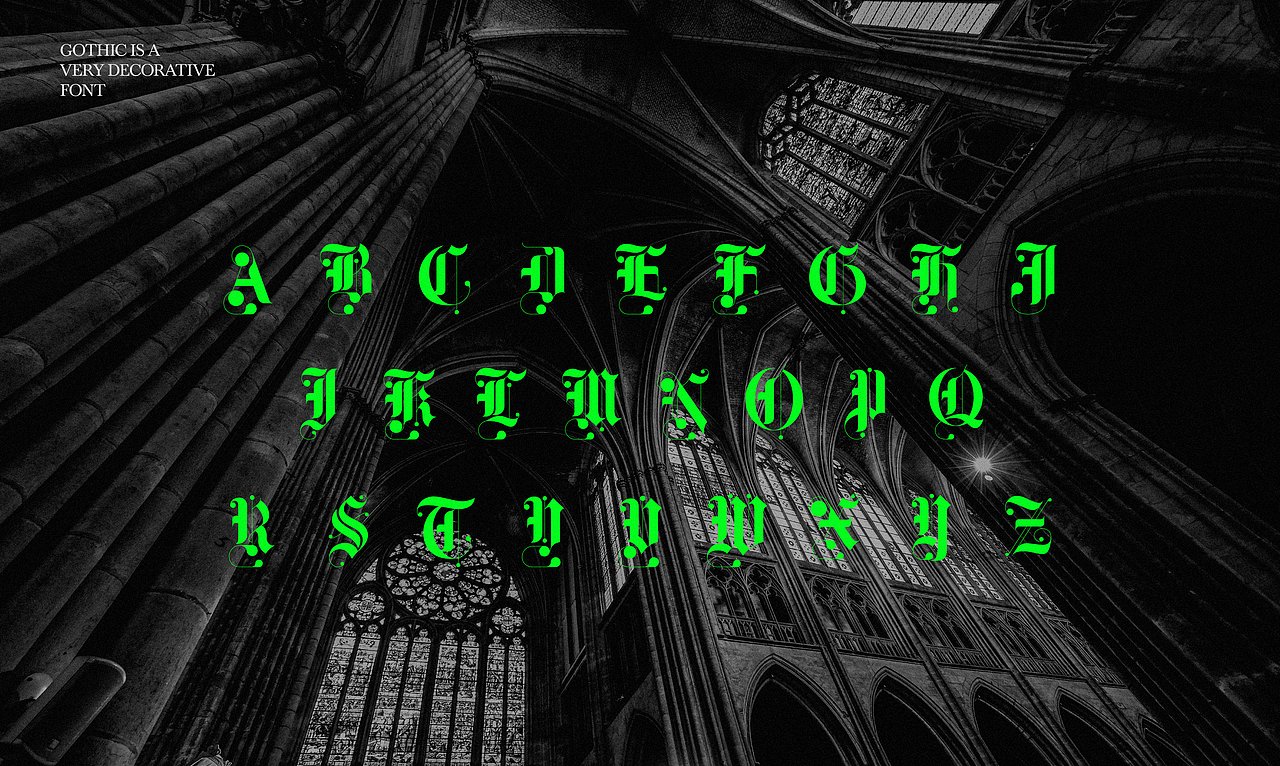 酷酷的酸性/Gothic Font（图ZMjg4NjY2NzI0） - 其他平面 - 站酷设计师LOGO丶朱进设计原创素材 - 站酷ZCOOL