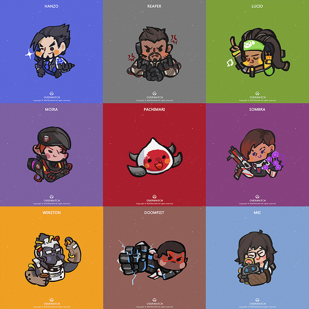 守望先锋同人头像2018合集