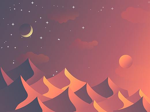 AI-背景插画-