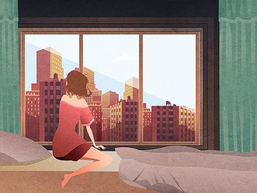 动画化插画作品—回家