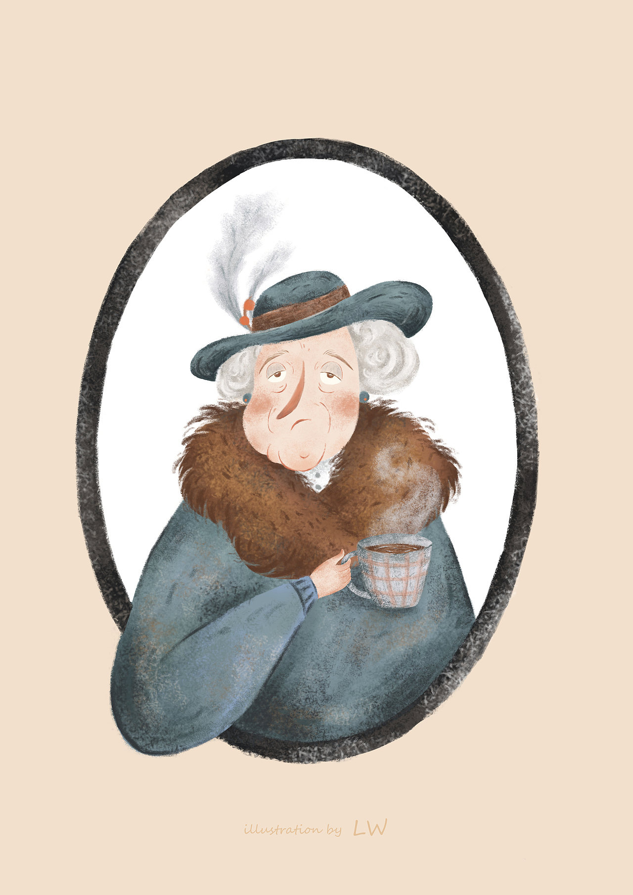 Coffee Time（圖ZMTY3MjIwNjAw） - 創(chuàng)作習(xí)作 - 站酷設(shè)計(jì)師珞珞_LW原創(chuàng)素材 - 站酷ZCOOL