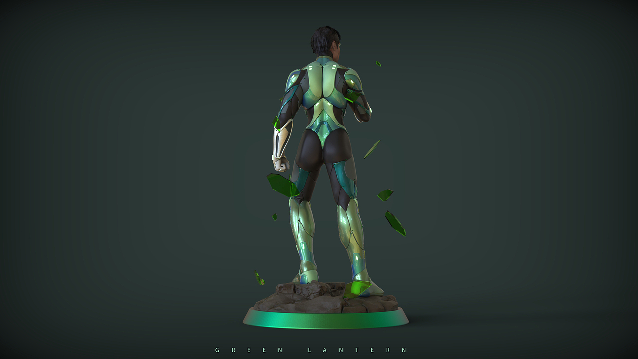 正義聯(lián)盟：綠燈俠（圖ZMjU1OTYwNTIw） - 玩具 - 站酷設計師季初DEMON原創(chuàng)素材 - 站酷ZCOOL
