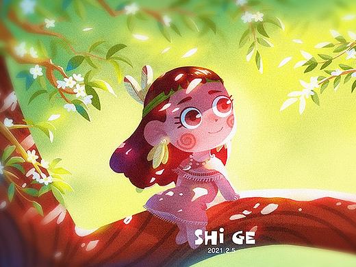 一些带点光影的图