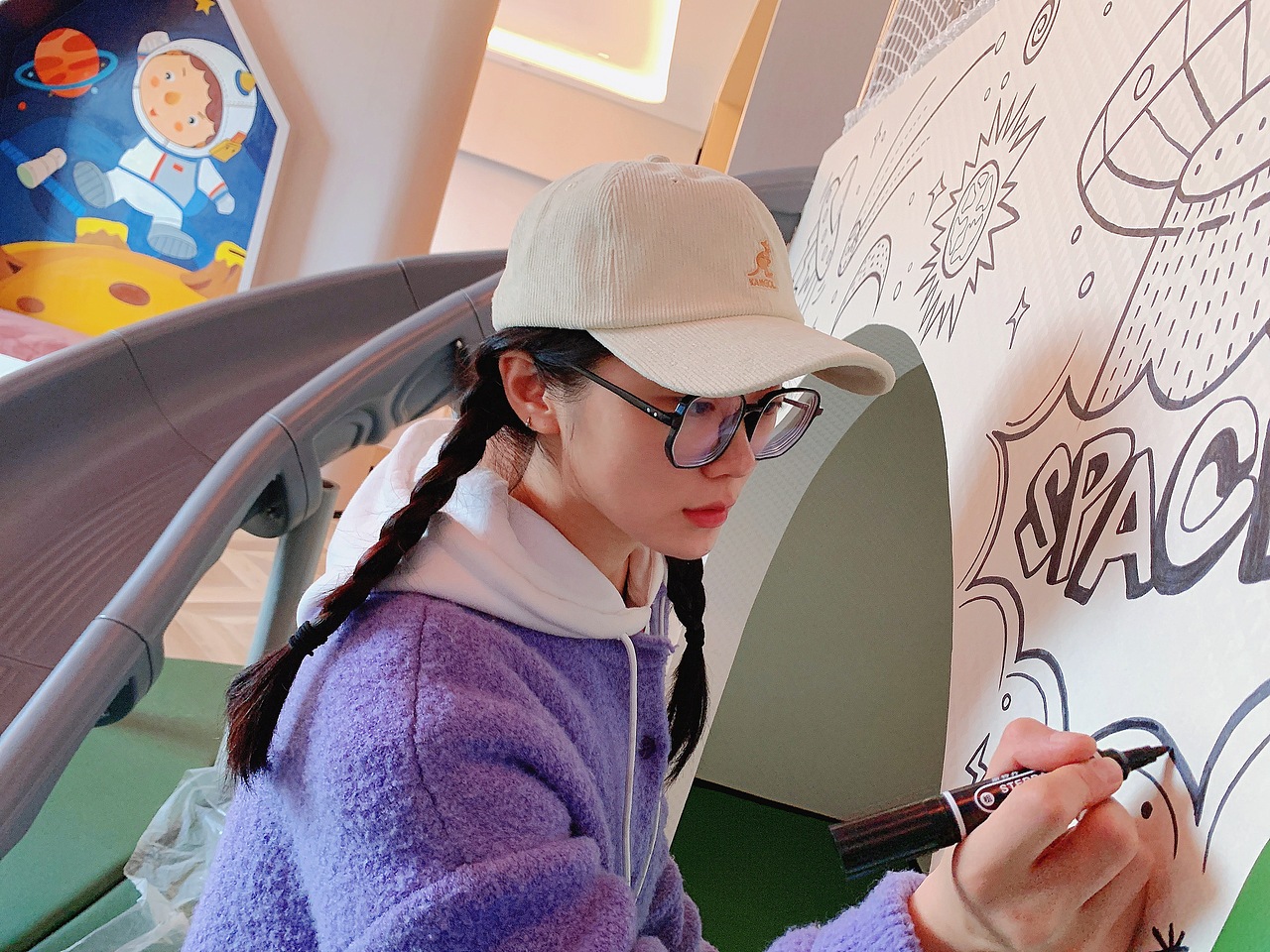 【 常州西太湖澜悦湖景酒店亲子房墙绘】