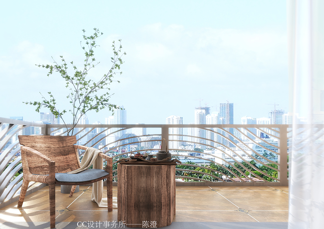 《CC设计事务所》 保利城——侘寂混搭（图ZMjYzODUxMDcy） - 家装设计 - 站酷设计师湖南澄舍建构原创素材 - 站酷ZCOOL