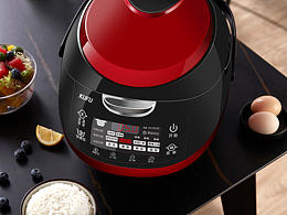 电饭煲详情,鸳鸯饭煲。从修图到详情