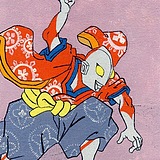 行走的彩色的头像