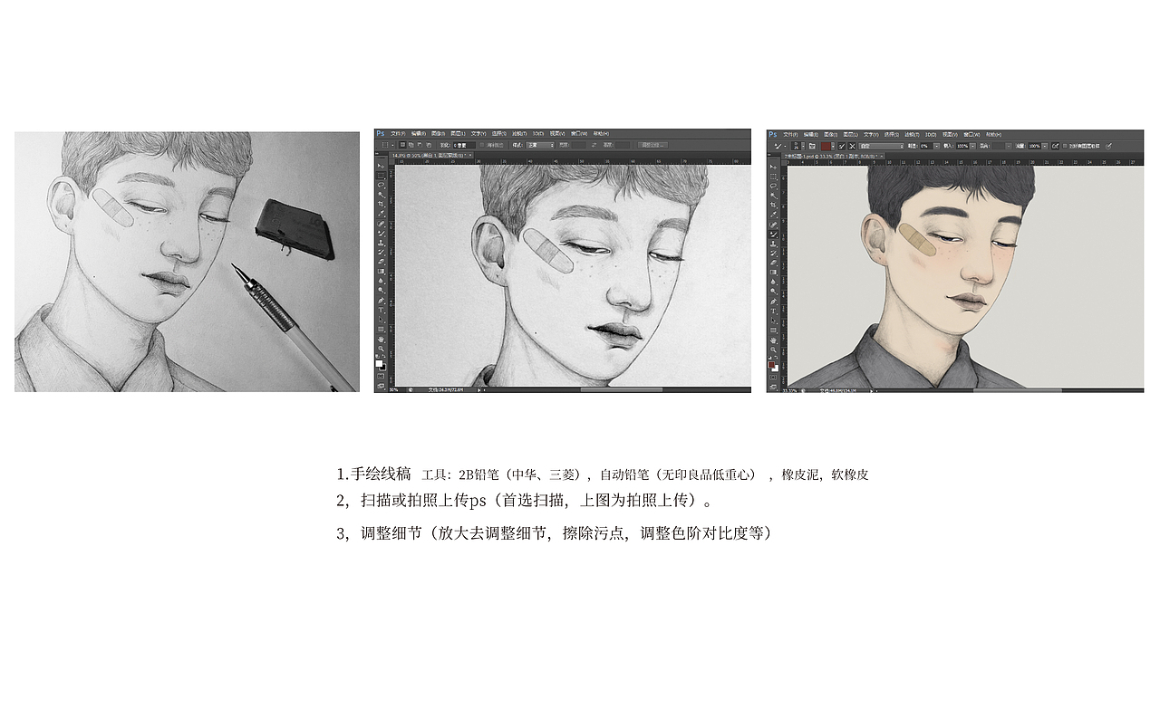 毕业设计/《遇见这样的一个你》人物插画#青春答卷2017#(图ZODA1MDgxNTY=) - 商业插画 - 站酷设计师Mitter_米特原创素材 - 站酷ZCOOL