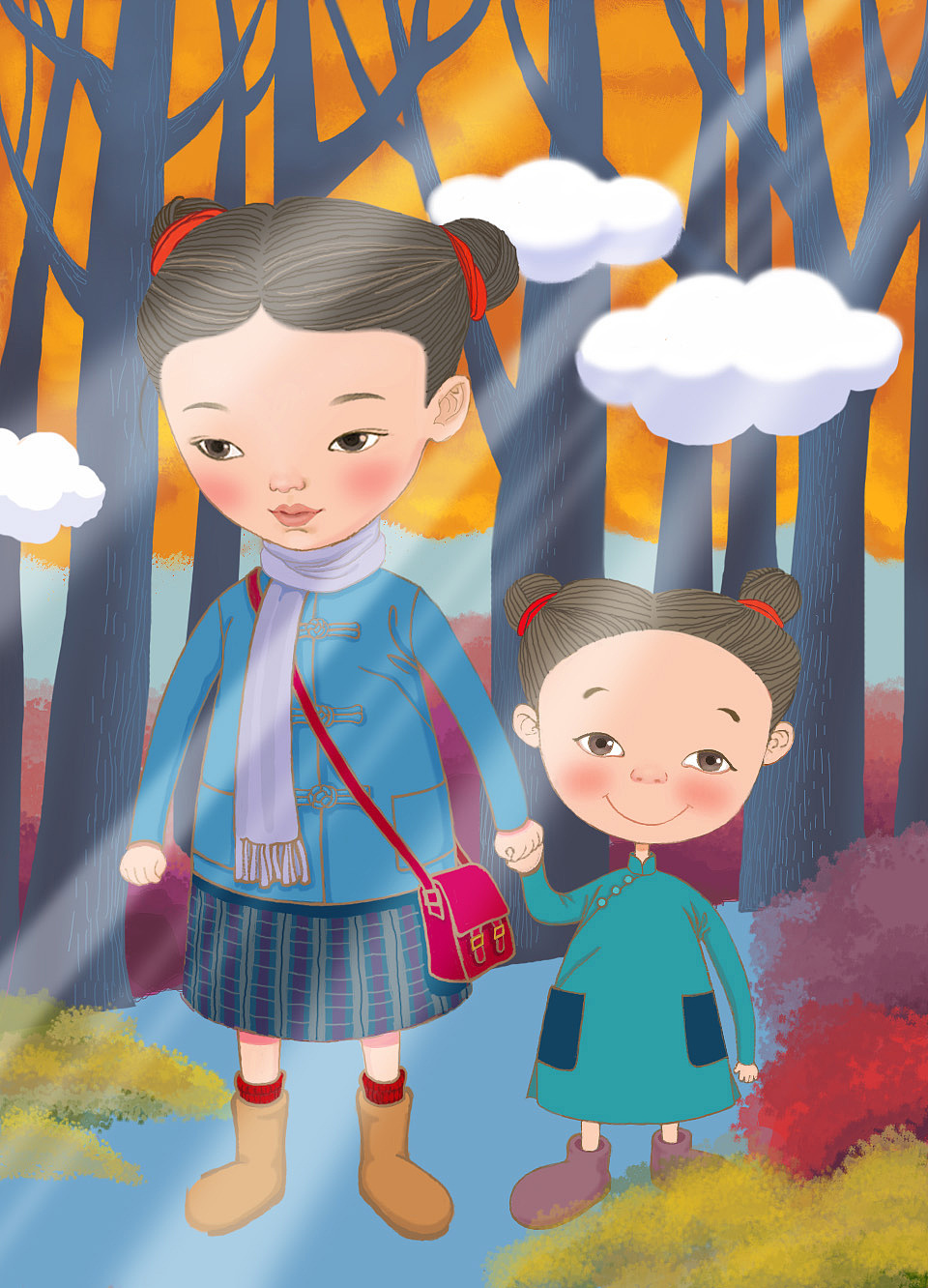 《与自己长大》（图ZMzExMTY5NDI4） - 创作习作 - 站酷设计师良辰Grace原创素材 - 站酷ZCOOL