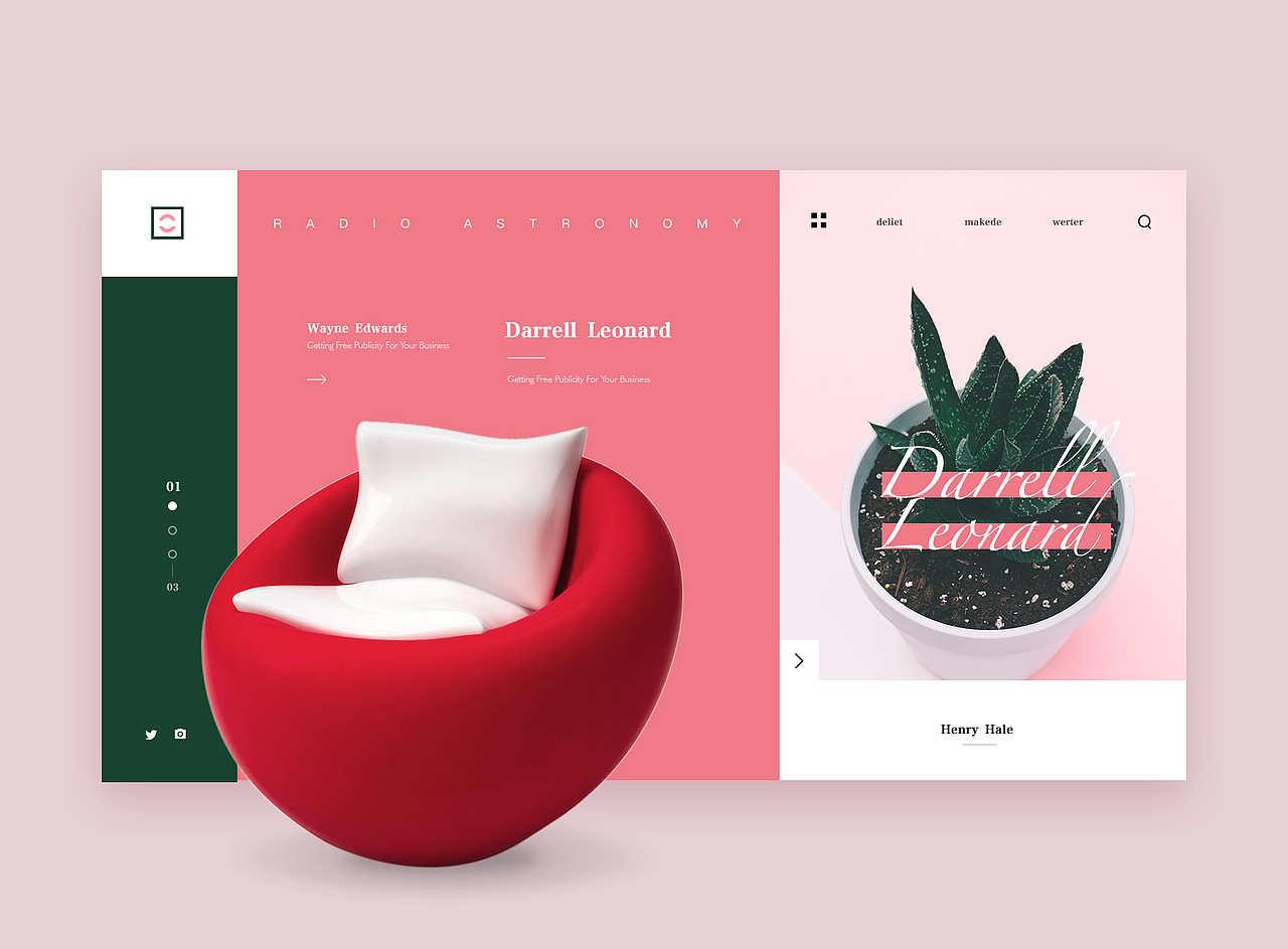 网页版式设计精选合集#07#