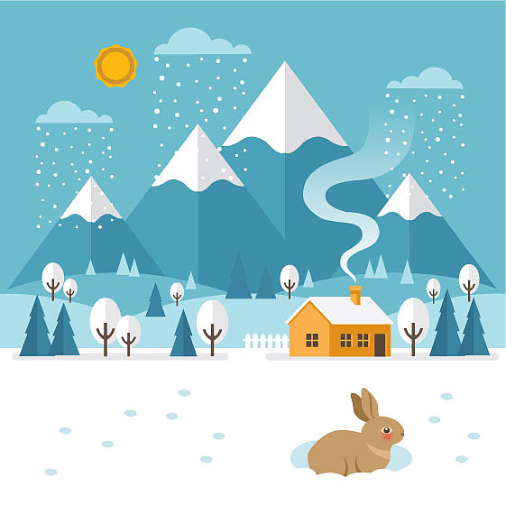 雪屋兔（图ZMzE0Mjk0Mjky） - 创作习作 - 站酷设计师丙子鼠脩原创素材 - 站酷ZCOOL