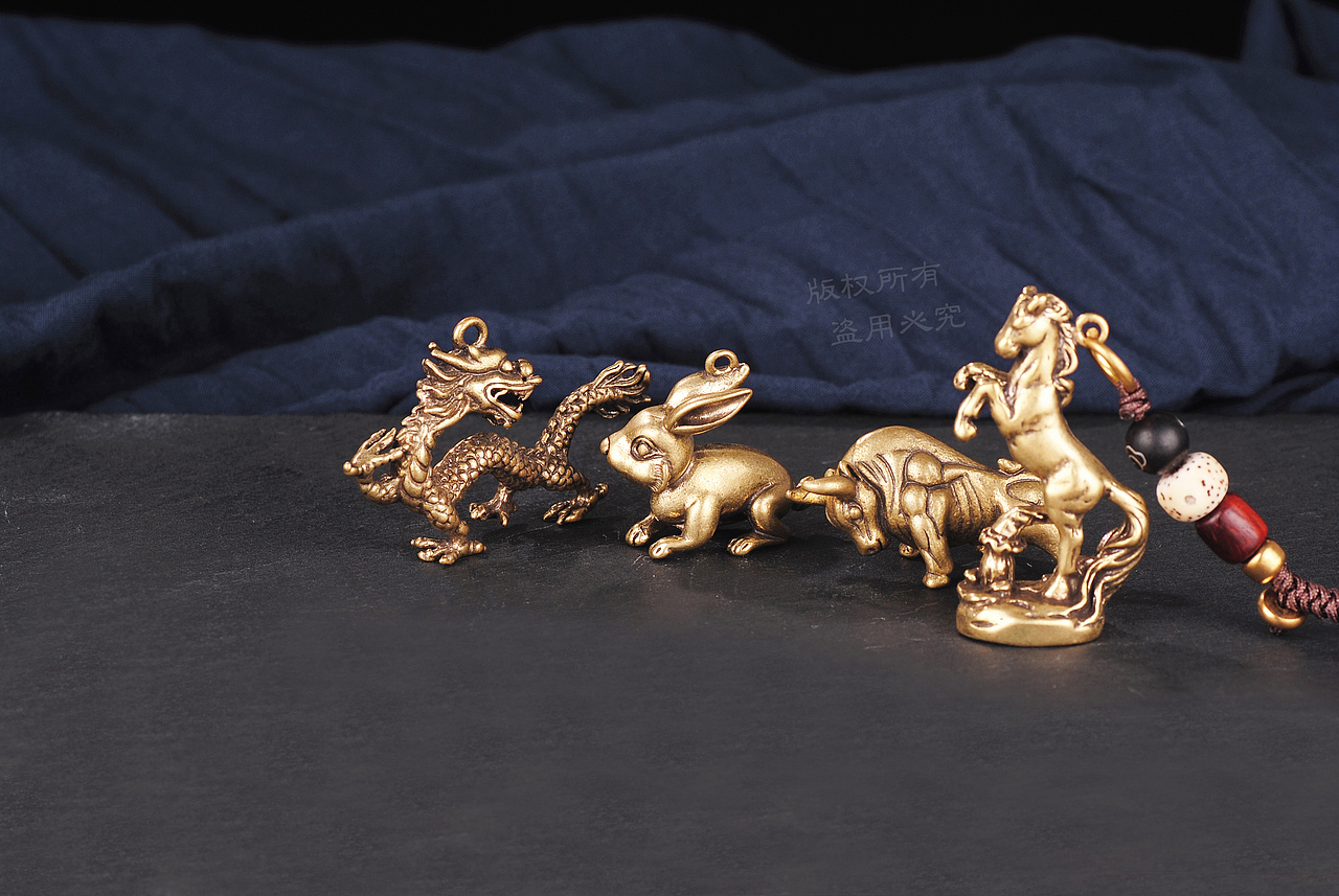 铜器工艺品铜器兔子