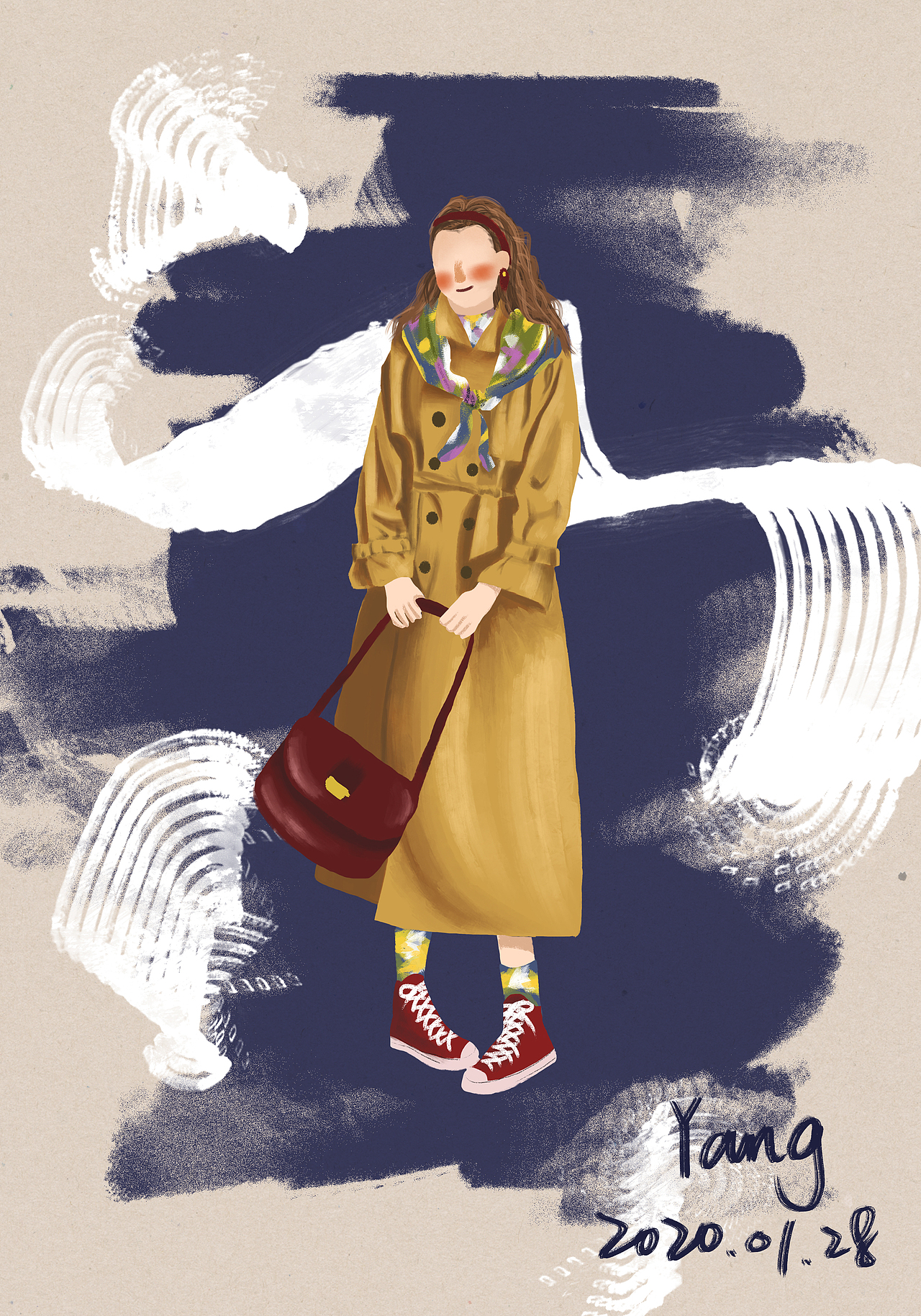 每天都有不同的look