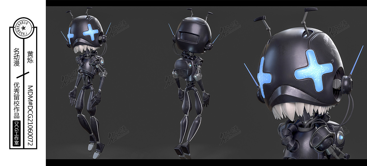 名动漫3D实体基础班作品