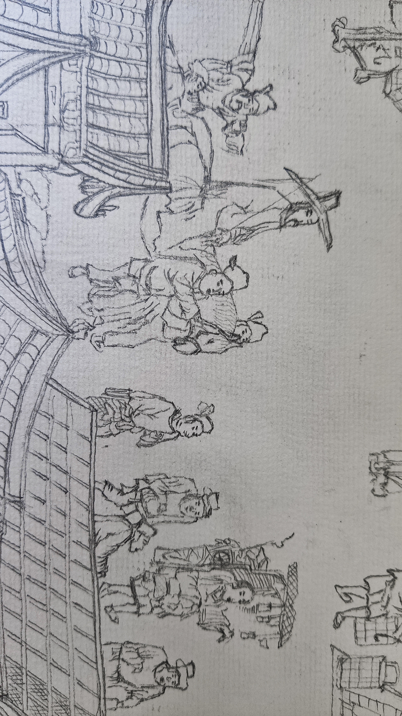 《清明上河图》来图定制绘画（图ZMjE3MTA5OTI0） - 绘画 - 站酷设计师零零后画痴原创素材 - 站酷ZCOOL