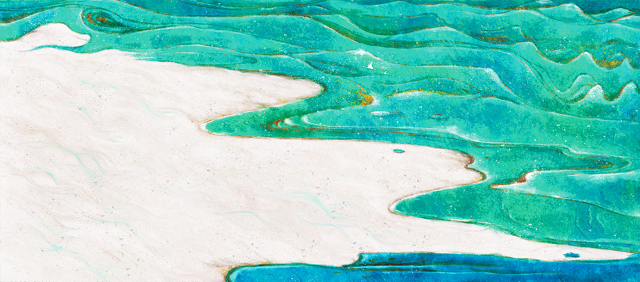 《苍茫大地》|插画|商业插画|状元狼_原创作品-站酷zcool